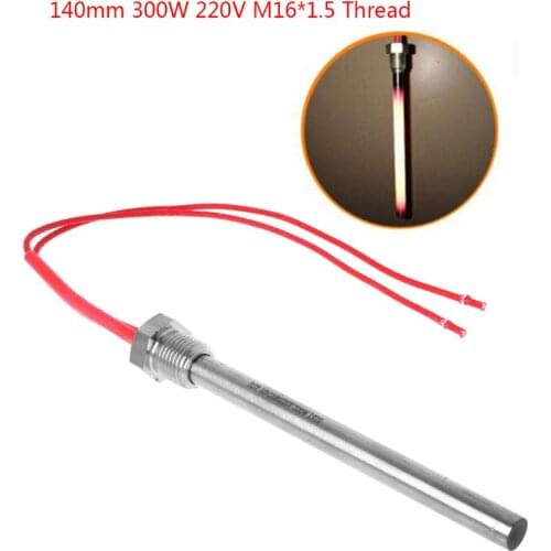350W 220V Ignition Igniter Hot Rod Wood Pellet Stove 10*140/150/170mm M16*1.5 Thread for Fireplace Grill zy129 High Safety