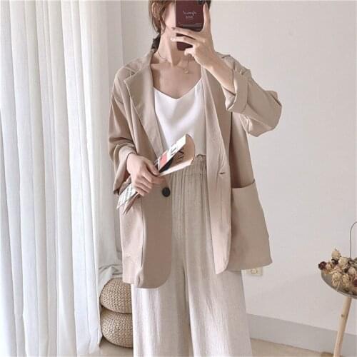FOTIWIUS Women's Long Blazers