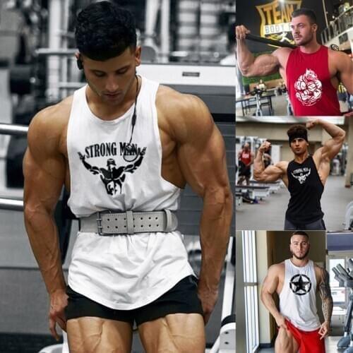 Gym deltoid Men's Bodybuilding Jerseys