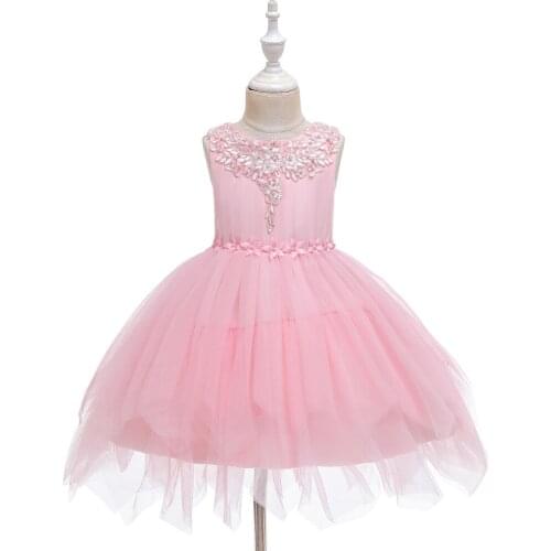 Tutu Summer Dress For Girls Dresses Kids Clothes Wedding Events Flower Girl Dress Birthday Party Costumes Children Clothing 10T