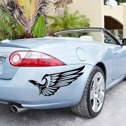 1PCS 25*18CM Eagle Wings Car Sticker Car Styling Motorcycle Sticker Car Accessory Car Decors Home Wall Decal