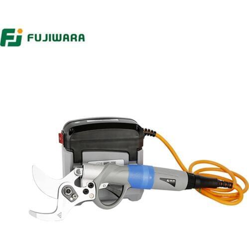 FUJIWARA 36V 4AH Cordless Electric Pruning Shears 30mm-45mm Thick Branch Shears Garden Scissors Powerful Labor-saving