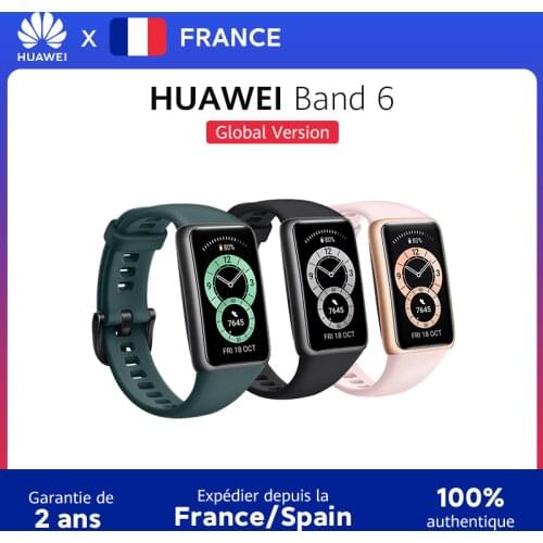 Global Version Huawei Band 6 1.47''AMOLED Smartband All-day SpO2 Blood Oxygen Heart Rate Tracker Stress Sleep Monitoring