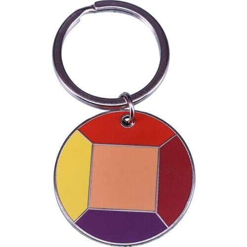 Steven Universe magical gems keyring cartoon accessory