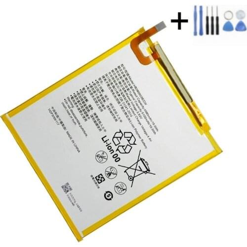 1x 5100mAh Battery Replacement For Huawei M3 M3-BTV-W09 M3-BTV-DL09 HB2899C0ECW Smart Phone Batteries + Repair Tools kit