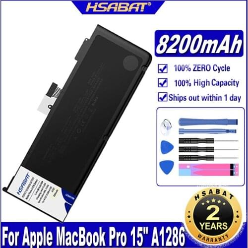 Laptop Battery A1321 for MacBook Pro 15" A1286 2009 2010 Version 020-6380-A MC118LL/A MC372 MC371 MB985 MB986LL/A