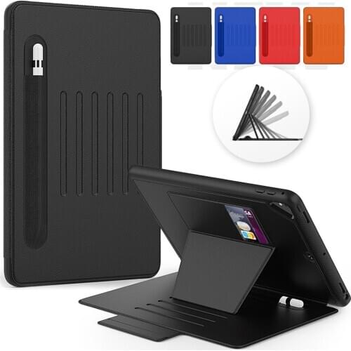 Case for ipad Pro 9.7 inch 2016 with Pen Holder 9 Positions Stand Back Cover Stable Sturdy Case for ipad 9.7 2017 2018