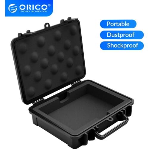 ORICO PHF-35 3.5 Inch HDD Protective Box Storage Case Water-proof Shock-proof Dust-proof Function Safety Label Design