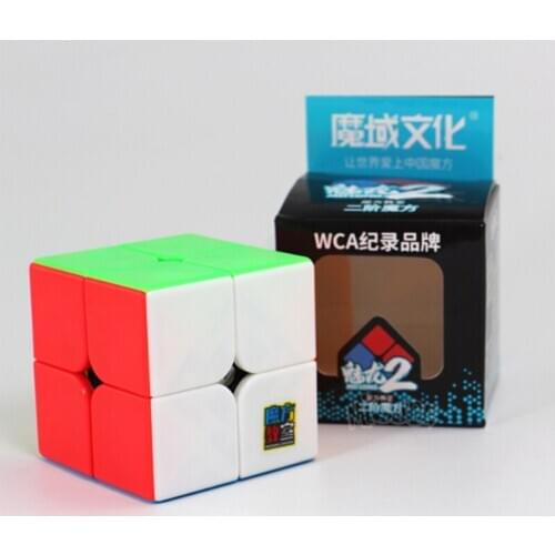 Cubing Classroom Moyu Meilong 2x2 Magic Cube puzzle carbon fiber 2x2x2 Speed Cubo magico Professional Puzzle Toys For Children