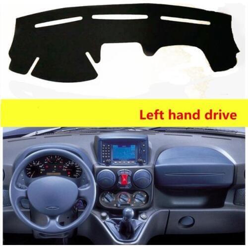 For Fiat Doblo Muitijet 2010 For Left-hand Drive 1PC Car Dashboard Mats Cover Sun Shade Dashboard Cover Capter Car Styling