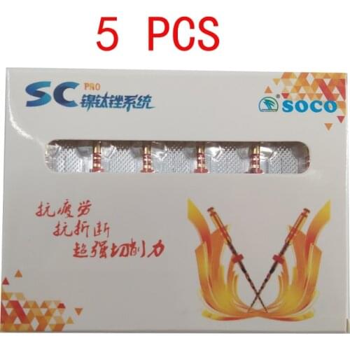 SOCO COXO Dental Rotary Instruments Rotary Endodontic Files SC-PRO Endo Files Niti Memory Engine UseSuper Root Canal Endodontics