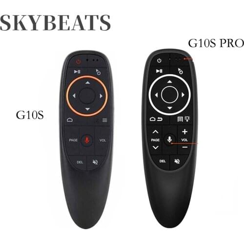 G10S Wireless Infrared Universal Remote Control TV Control For Android TV Box/PC/Tablet/Gamepad 2.4 GHZ Remote Control
