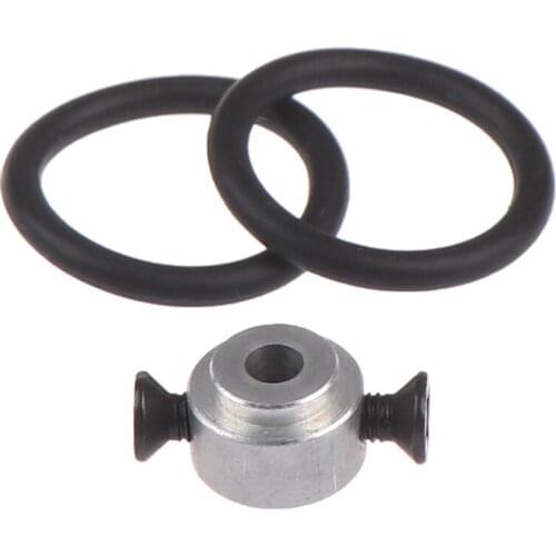 Hot New Dia RC Propeller Prop Saver Adapter Black Rubber O Ring 3.17mm Hole