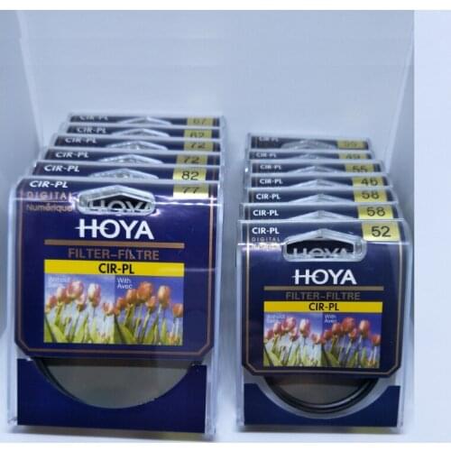 HOYA CPL CIR-PL 40.5_43_46_49_52_55_58_62_67_72_77_82mm Circular Polarizer Filter Digital Suitable for SLR Camera Lens Protector