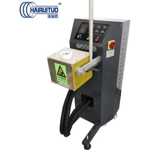 Tipping type high frequency induction smeting furnace 15KW Quartz crucible smelting platinum 2KG