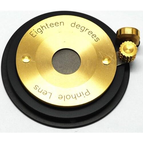 Brass Pinhole Shutter (Without Lens Plate)