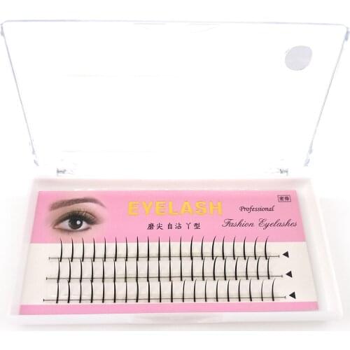 INS HOT A/M Shape D Curl Magic Cilia Eyelash For Makeup Fairy Eye Lash False Mink Individual Eyelash Extension Maquiagem Cilios