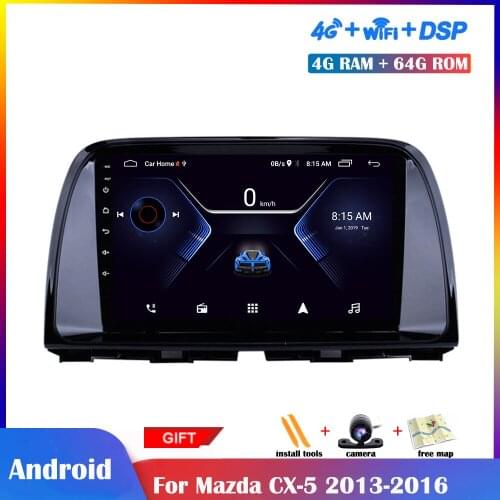 9 inch IPS Screen Android Multimedia Player For Mazda CX-5 2013-2016 Car Radio Stereo GPS Navigation Bluetooth
