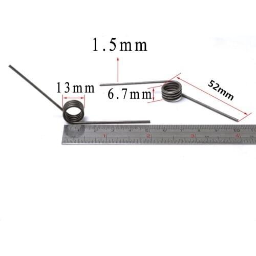 Custom Wholesale 1.5mm Music Wire Torsion Spring For Furniture