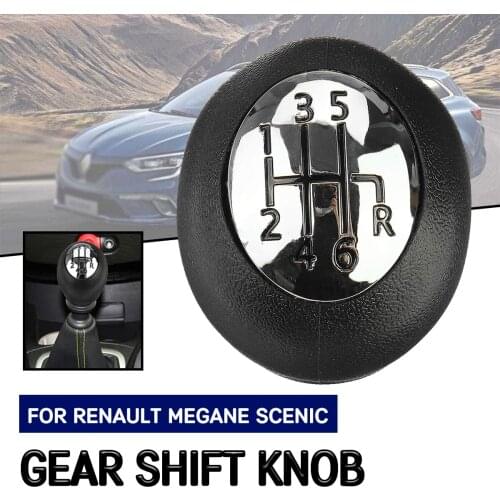 6 Speed Gear Shift Knob Manual Gear Lever Shifter Gaitor For Renault Megane/Scenic/Laguna For Opel Movano for Nissan Interstar