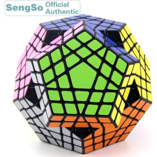 ShengShou Megaminxeds 5x5x5 Magic Cube Gigaminxeds 5x5 Cubo Magico Professional Neo Speed Cube Puzzle Antistress Toys Kid