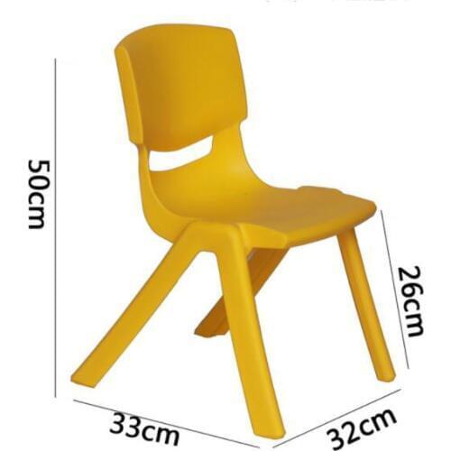 26cm Seat height Thicken Kids Safety back-rest chair Kindergarten chair for 3-5 years children