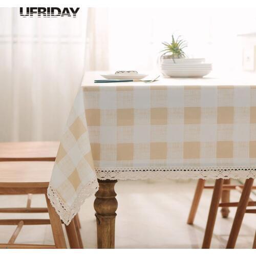 UFRIDAY Lace Tablecloths On The Table