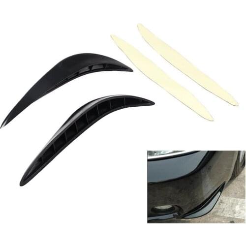 Universal Front Bumper Car Front Corner Anti-scratch Protector Strips Bumper Accident Car Shock Bar Closest Styling Mouldings