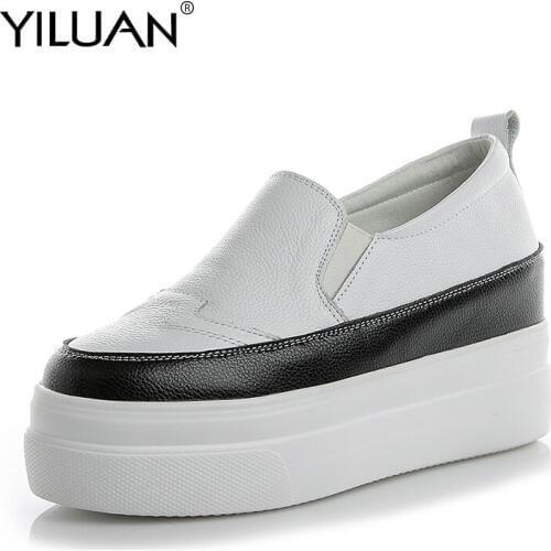 YILUAN Leather Pumps