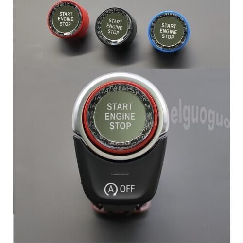 10 PCS ENGINE START STOP Switch Buttons Covers For BMW G F Series F10 F18 F32 F33 F20 F21 F30 F48 G30 G12 G01