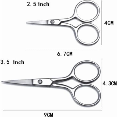 50 pcs 6.7--15 cm Japan small hair scissors nose trimmer haircut daily shears eyebrow cutting barber makas hairdressing scissors