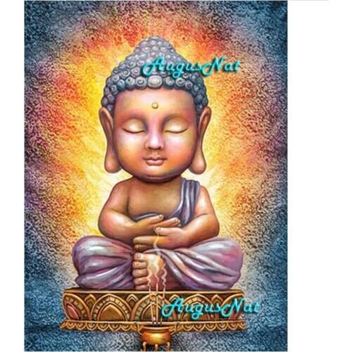 Buddha full drill diamond painting religious diamond dotz wall decals religion wall art diamond drawing 5d diy craft augusnat