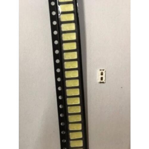 D_D 50PCS/Lot SMD LED 6030 6V 1W Cold White For TV Backlight LED Beads