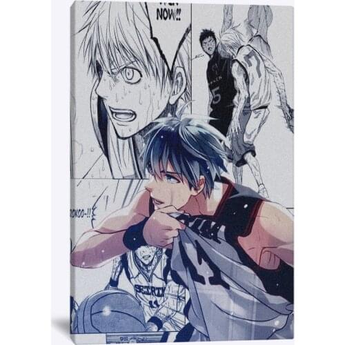 Tetsuya Kuroko Kuroko No Basuke Manga Decoration Prints Canvas Home Decor Dorm Living Room Bedroom Poster Painting Wall Art