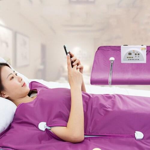 Home Infrared Weight Loss and Detox Beauty Steaming Spa Sauna Blanket