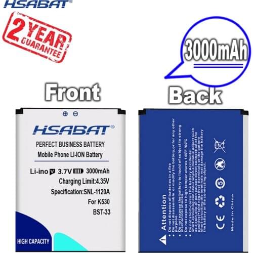 New Arrival [ HSABAT ] BST-33 Battery for Sony Ericsson K530 K790 K790i K790C K800 K800i K810i K818C W595C T700 C702 G705 V800