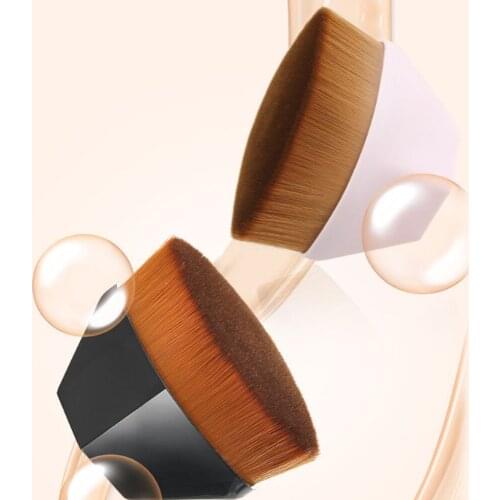 Professional Foundation Brush Six Corners Makeup Brushes For Liquid BB Cream Powder Concealer Make Up Brush Cosmetic Beauty Tool