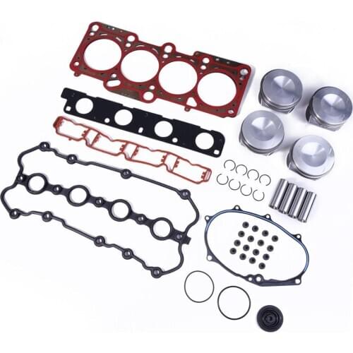 Engine Overhaul Package Rebuilding Kits & Piston Ring For A-UDI A4 A6 2.0T 06F198151A 06D107066C