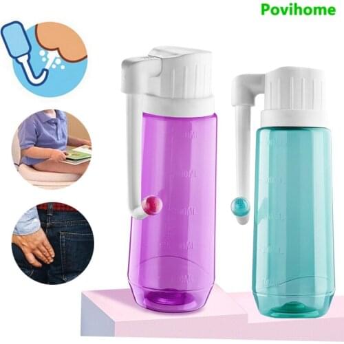 Pink Green Sprayer Personal Cleaner Portable Bidet Cleaner Personal Bidet 500ml Toilet Bidet Tackle Hygiene Washing Travel