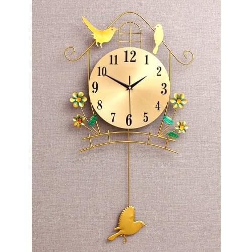 Luminous clock wall clock sitting room personality creativity contracted quiet bedroom household atmosphere modern