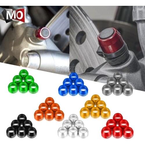 Motorcycle Universal Billet Bleed Valve Cover Kit For YAMAHA Tracer 700 GT MT09 MT03 TMAX 500 530 SX/DX MT10 FZ10 CYGNUSX 125