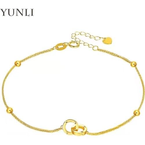 YUNLI Golden Bracelets