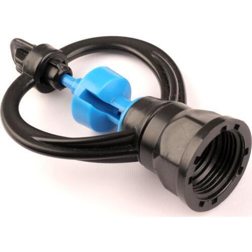 20pcs 360 Degree Blue Butterfly-shaped Rotating Nozzle, 1/2inch And 3/4inch Female Thread Agricultural Irrigation Device