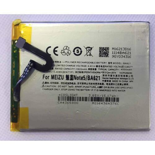 HFY battery BA621 For Meilan note5 note 5 cellphone 3920mAh