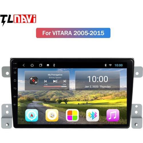 2G RAM 9 inch Android 9 For Suzuki Grand Vitara 3 2005-2015 Car Radio Multimedia Video Player Navigation