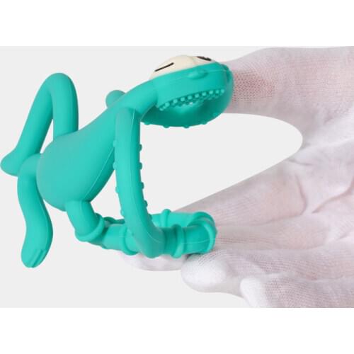 Safe Baby Teether Toys Toddle Monkey BPA Teething Ring Silicone Chew Dental Care Toothbrush Nursing Beads Gift For Infant Gadget