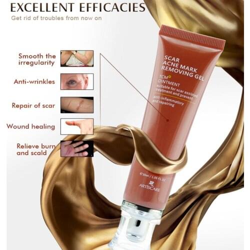 ARTISCARE Scar Acne Mark Removing Gel Blackhead Treatment Whitening Skin Care Makes Repair Skin Soft Smooth Face Cream TSLM1
