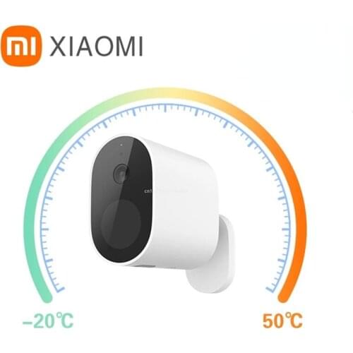 Xiaomi IP Videcam Surveillance Camera With Wifi Wireless Outdoor CCTV Smart Home IP65 Waterproof HD Night Vision Detection Alarm
