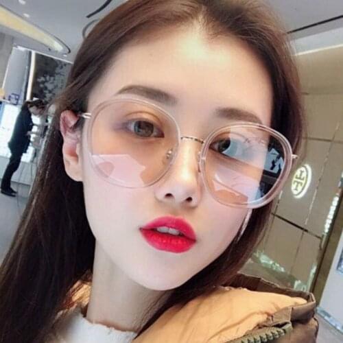 Classic Vintage Dazzling Sunglasses Women Oversized Round Frame Luxury Brand Designer Female Glasses Big Shades Oculos