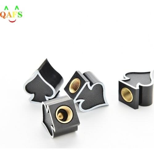 4Pcs/lot Bicycle Tire Valve Caps Dice Ball Star Crown Stem Caps for Car Truck Bike ATV Wheel Rims Bike Accessories
